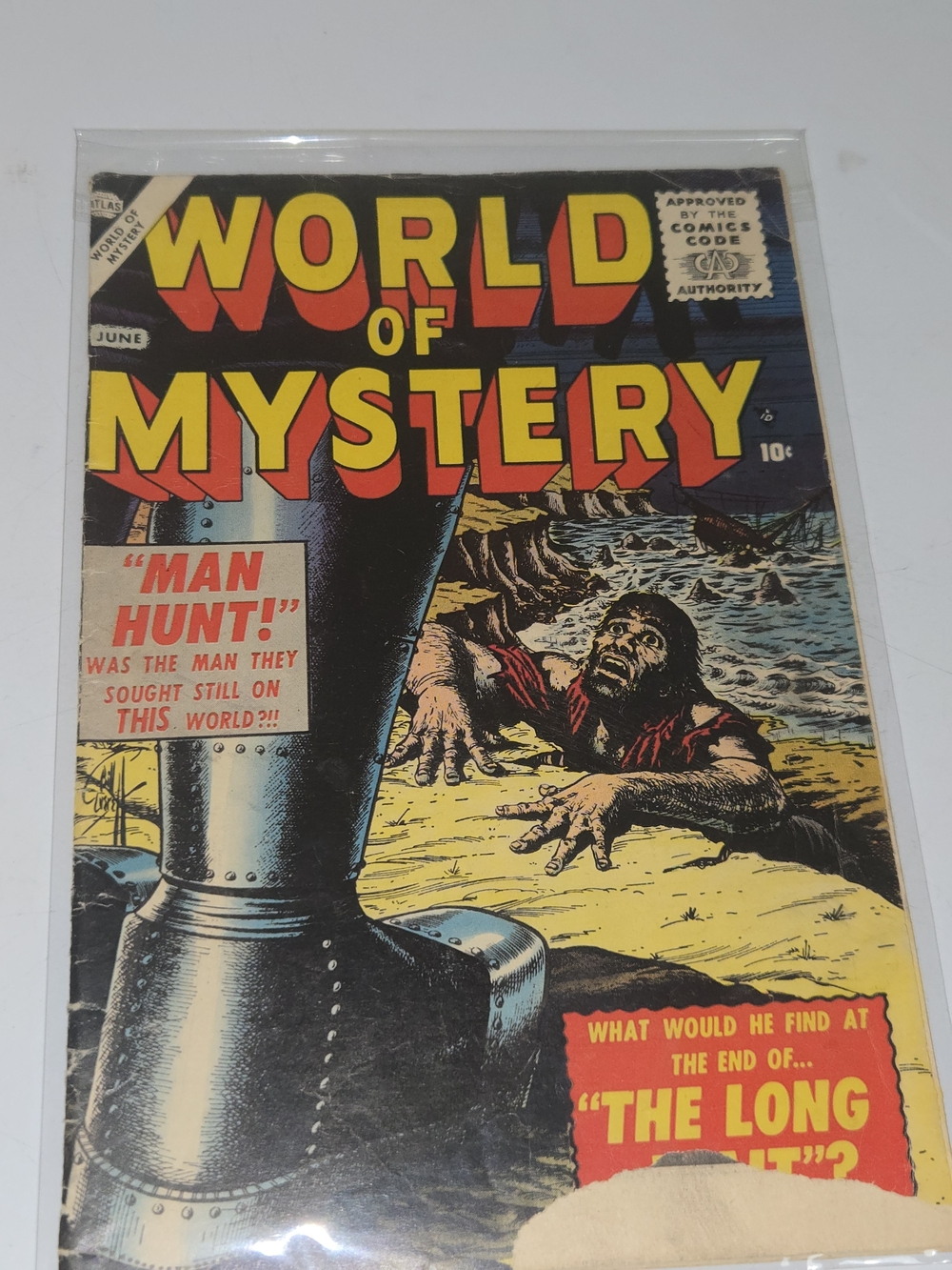 World of Mystery Vintage Comic Book Pre Marvel Era